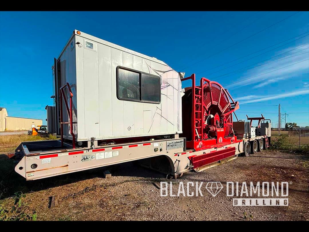 Serva Group 2012 Coil Tubing Trailer — Enclosed Operator Cab